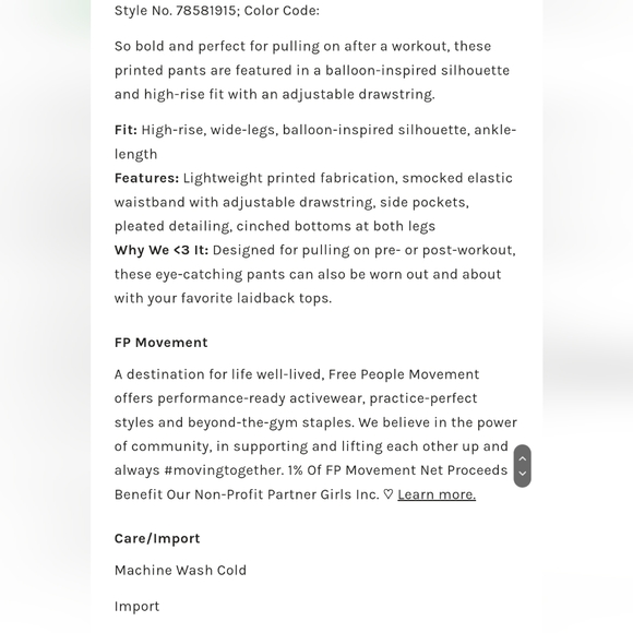 Free People Zephyr Pants - Picture 5 of 6